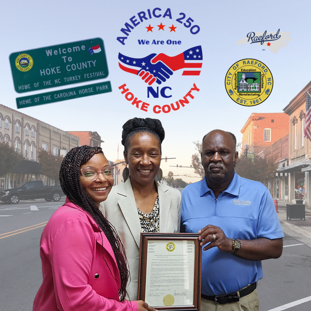 Hoke 250 we are one hoke america 250 nc